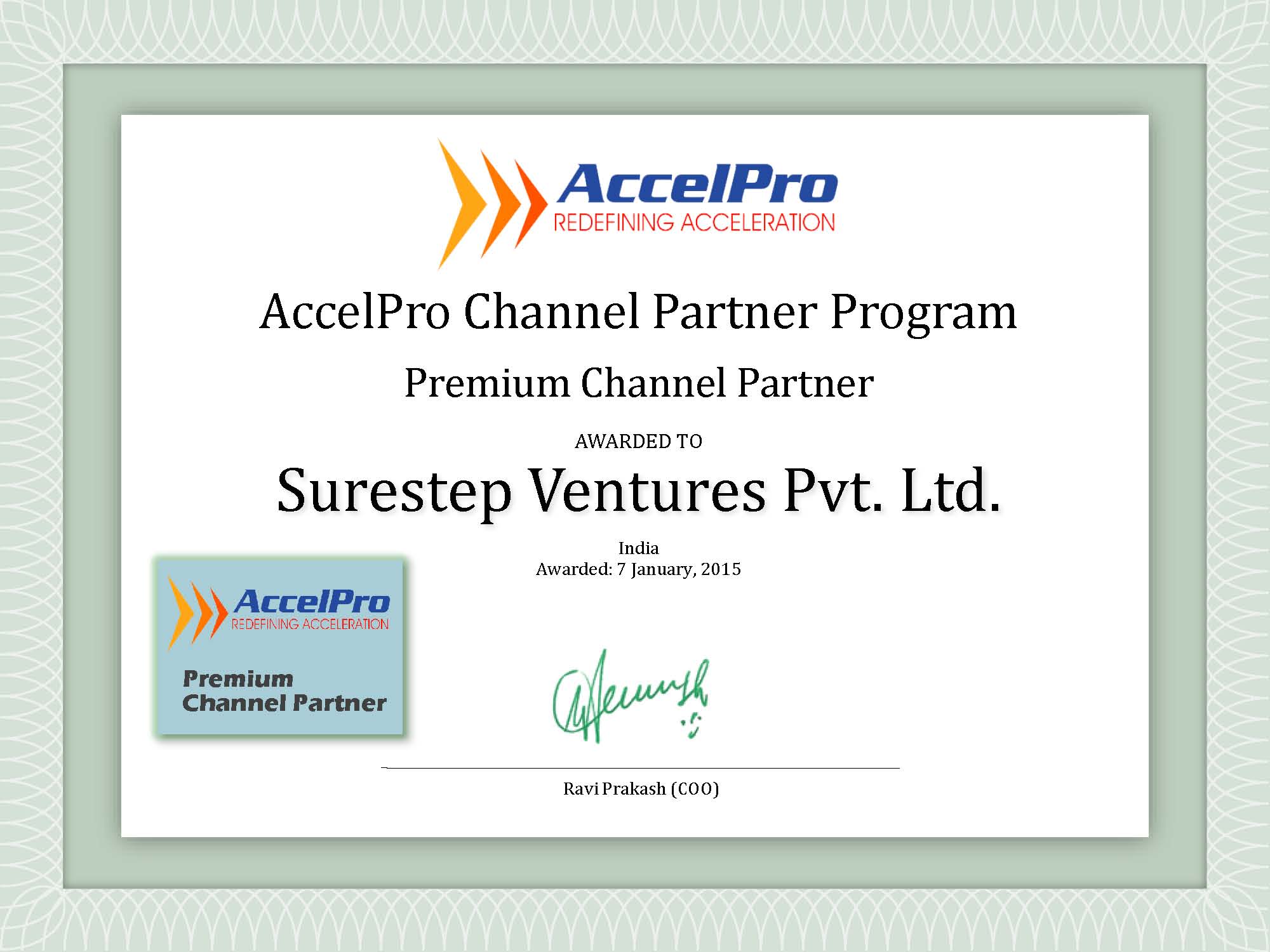Accelpro Partnership